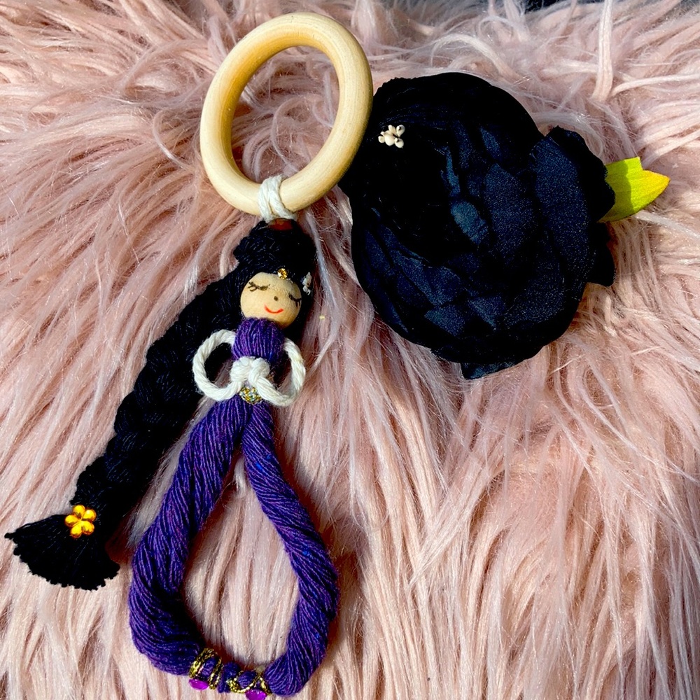 Naiara Healing doll Meditation 🧘 yoga macrame Hanger